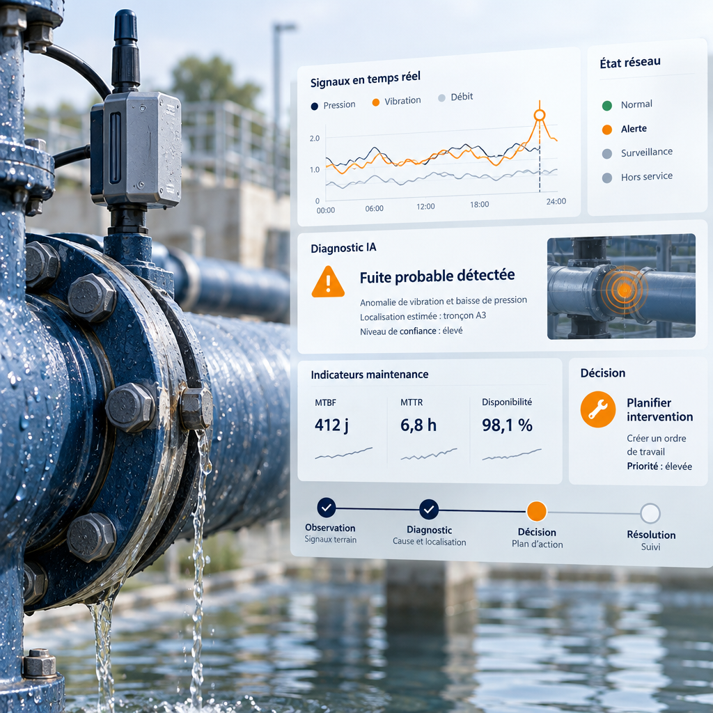 LMAI® : comprendre la maintenance assistée IA des réseaux d’eau — visuel 2