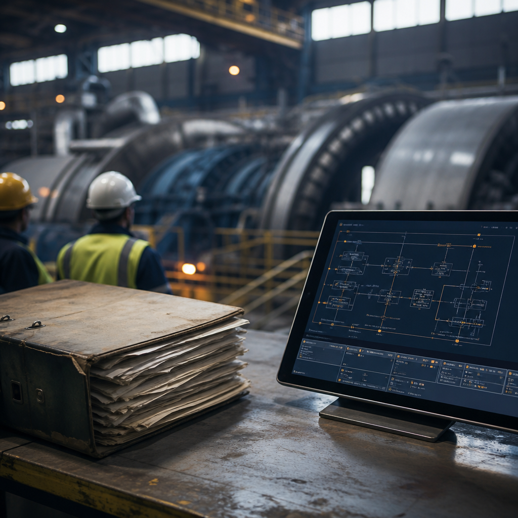 Logiciel maintenance industrielle : l'impasse des GMAO en énergie — visuel 1