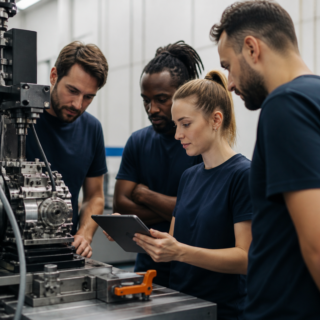 Maintenance prédictive IA : le saut technologique LMAI® en usine auto — visuel 2